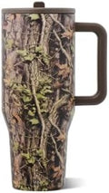 HydroJug Traveler 32oz, Insulated Tumbler with Handle & Straw, Woodland by Hydrojug