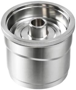 Reusable Coffee Capsules，Coffee Machine Stainless Steel Filling Pods Rich Cream,Compatible With Illy，X7 Y3 Y5(Equipped with motor handle) by Unknown