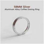 Magnetic Espresso Dosing Ring & Funnel - 51mm 53mm 58mm Compatible with Delonghi, Breville Portafilters, Barista Coffee Tools Accessories - Image 2