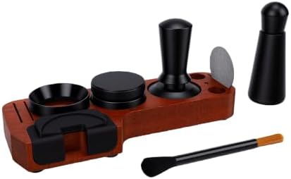 51mm Prep Station, 30lb Tamping Set, Sapele Wood - Image 2