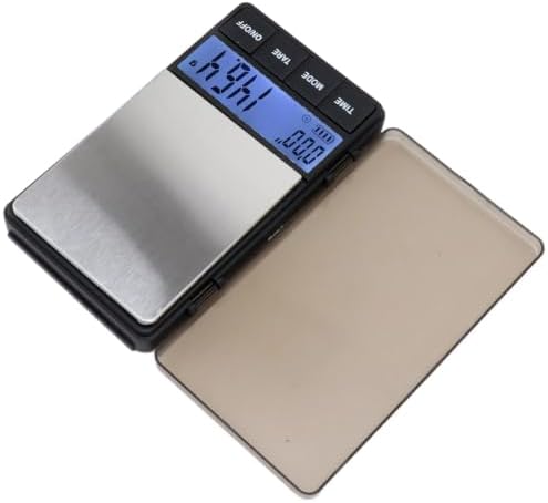 Coffee Scale, Pocket Digital Scale 1000g 0.1g with Timer - Image 2