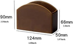 Coffee Filter Holder Cone Coffee Filter Holder, Ceramic Coffee Filter Storage Box Container for V60, Flat Bottom Coffee Filter Paper, for Home Office Cafe Countertop Decor Coffee Filter Paper Dispense - Image 2