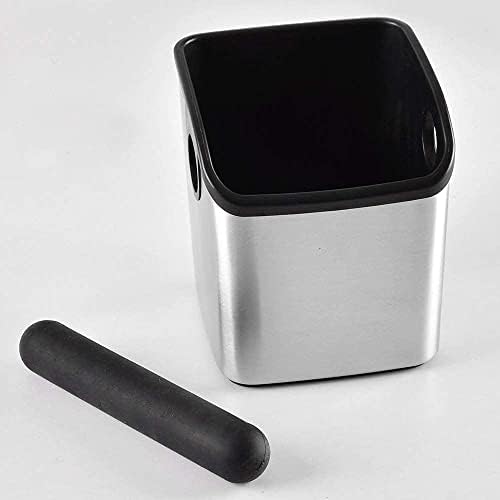 CAFEMASY Espresso Knock Box with Removable Knock Bar and Espresso Machine Cleaning Tools Set - Image 3