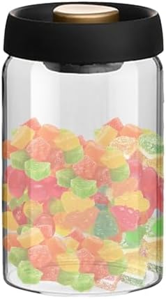 Airtight Coffee Canister - Vacuum Sealed Food Storage Container with Wide Mouth Lid for Coffee Beans, Tea, and Dry Goods by Unknown