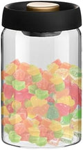 Airtight Coffee Canister - Vacuum Sealed Food Storage Container with Wide Mouth Lid for Coffee Beans, Tea, and Dry Goods by Unknown