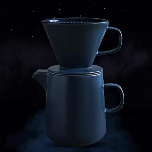 Coffee Maker Press Coffee Maker With Hand Coffee Pot Set Ceramic Coffee Filter Cup Drip Coffee Hand Pot-500Ml - Image 3