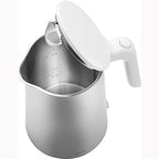 ZWILLING Enfinigy Cool Touch 1-Liter Electric Kettle, Cordless Tea Kettle & Hot Water - Silver - Image 6
