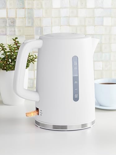 Electric Kettle, 1.7L, White, New,Rapid preheating,Home, office, kitchen, tea, coffee - Image 2