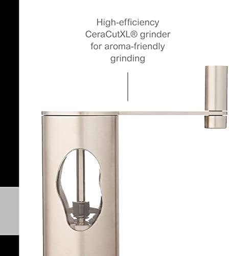 AdHoc Mrs. Bean Stainless Steel Coffee Grinder, Stainless Steel - Image 3