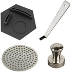 Compatible For Ninja，Compatible For Cafe Luxe ，ES601/ES655/ES701， Coffee Maker,Espresso Puck Screen 53mm, Filter Holder Base Parts(53mm 4pcs per Set) by Unknown