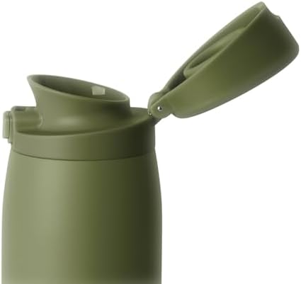 Simple Modern Ceramic Lined Insulated Coffee Tumbler | 16oz, Green - Image 2