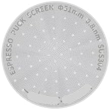 51/53/58.5mm Puck Screen 0.2/0.8mm Metal Reusable Coffee Filter For Espresso Portafilter Basket Coffee Accessories(51mm 0.8mm) by Unknown