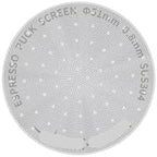 51/53/58.5mm Puck Screen 0.2/0.8mm Metal Reusable Coffee Filter For Espresso Portafilter Basket Coffee Accessories(51mm 0.8mm) by Unknown