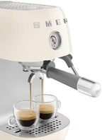 Smeg ECF03 Made in Italy Retro Espresso Machine with Cold Brew, 15 Bar Pump, Thermoblock Heating, Steam Wand, Adjustable Temperature, 47 oz Water Tank- (Cream) - Image 5