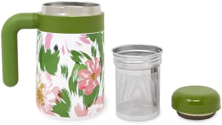 kate spade new york Tea Infuser Travel Mug, Hidden Garden - Image 2
