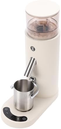 banapoy Electric Conical Burr Coffee Grinder, Rechargeable Anti Static Coffee Bean Grinder with 60 Step Grind Settings & 5-98s Timer for Drip French Press Moka Pots (685 Apricot) by Facilitateyourlife
