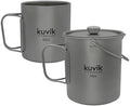 Kuvіk 450ml (15 oz) Titanium Mug & 750ml (25 oz) French Press Bundle by kuvik