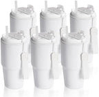 PYD Life 6 Pack Sublimation Coffee Tumblers 20 OZ with Lid and Straw by PYDLife