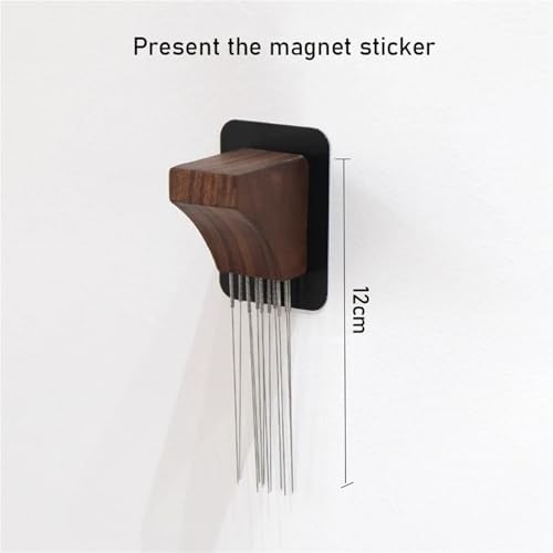Coffee Distribution Needle Magnetic Holder WDT Tool Espresso Stirrer Anti-Clumping Even Extraction12 Needles Portable Home Bari - Image 7