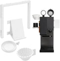 Coffee Organizer Compatible with xBloom Grinder, Modular Accessory Holder, Multi Function Mount Rack for Home Coffee Bar and Workstation Storage (White Right Hand) by TEHAOUU