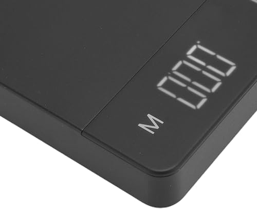 Digital Coffee Scale with Timer USB Rechargeable High Accuracy 0.1g Precision Small Kitchen Scale Auto Tare Function for Home Brewing Coffee and Baking ABS Material (5kg/0.1g) - Image 5