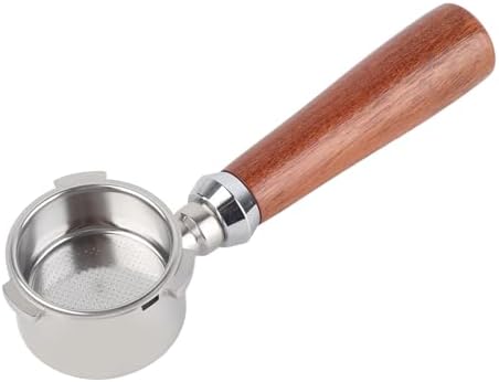 3 Ears Coffee Bottomless Portafilter, Stainless Steel Espresso Portafilter with Filter Basket, Detachable Design for Home Baristas and Coffee Shops (51mm) by Unknown