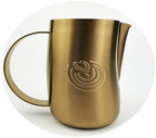 KuGuo 500ml Milk Frothing Pitcher for Latte Art Espresso, Matte Copper by Unknown