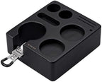 Normcore 51-54mm Espresso Tamping Station, Compact Black Ashwood Stand - Image 3