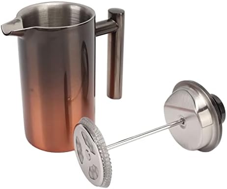 French Press Coffee Maker, 304 Stainless Steel Coffee Press, French Press Tea Coffee Brewer Maker with Filter for Home, or Office (350ml) - Image 7
