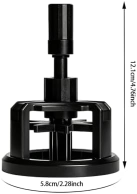 58mm WDT Tool Espresso, Press-to-Rotate Espresso Distribution Tool with Magnetic Base, Adjustable Depth Espresso Needles Distributor Tool - Image 3