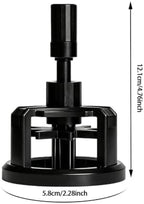 58mm WDT Tool Espresso, Press-to-Rotate Espresso Distribution Tool with Magnetic Base, Adjustable Depth Espresso Needles Distributor Tool - Image 3