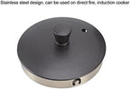 Rengue Gooseneck Pour Over Coffee Kettle 20oz Stainless Steel Tea Kettle with Precision Control for Home Brewing Stovetop Safe Small Water One Person (600ml PTFE Black) - Image 7