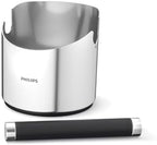 Philips Barista Brew Knock Box, Durable Stainless Steel, Compact Design - Image 5