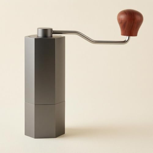 kowaku Manual Coffee Grinder Hand Crank Coffee Mill Steel Burr Bean Grinder With Comfortable Grip And Easy Control For Fresh Grounds Suitable for home counters small kitchens travel - Image 5