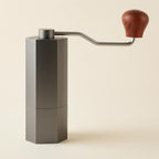 kowaku Manual Coffee Grinder Hand Crank Coffee Mill Steel Burr Bean Grinder With Comfortable Grip And Easy Control For Fresh Grounds Suitable for home counters small kitchens travel - Image 5