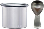 Airscape Stainless Steel Coffee Canister & Scoop Bundle - Food Storage by PlanetaryDesign