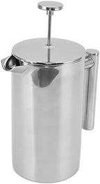 French Press Coffee Maker, Stainless Steel Coffee Press with Filter Screen Double Wall Teapot Insulated Tea Presses for Home Kitchen (1000ml) - Image 6