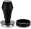 Normcore Coffee Tamper 51.5mm - Spring-loaded Tamper - Barista Tools - Barista Tools - Barista Coffee Tamper with Anodized Aluminum Tamper Stand Holder - Stainless Steel Flat Base by NORMCORECOFFEETOOLS