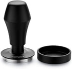 Normcore Coffee Tamper 51.5mm - Spring-loaded Tamper - Barista Tools - Barista Tools - Barista Coffee Tamper with Anodized Aluminum Tamper Stand Holder - Stainless Steel Flat Base by NORMCORECOFFEETOOLS