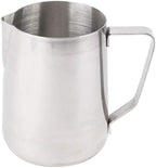 Milk Frothing Pitcher 1500 ml Large Milk Pitcher Stainless Steel Milk Steaming Frothing Pitchers for Espresso Machines Milk Frother Latte Art (Set of 6) 50-Ounce by Unknown