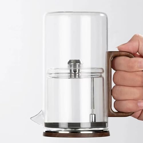 Bonstan Heat-Resistant Glass Teapot with Magnetic Switch, 500ml Tea Infuser Pot with SUS316 Stainless Steel Filter, Versatile Kettle for Loose Leaf Tea - Image 4