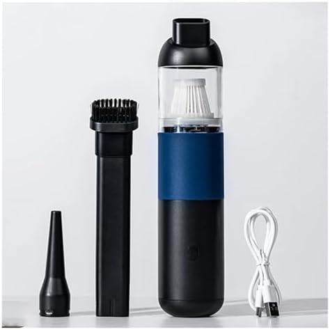 Coffee Powder Vacuum Cleaner Bar Coffee Dust Cleaner Powder Suction Machine Small Wireless Charging Powder Suction Machine(Black) - Image 2