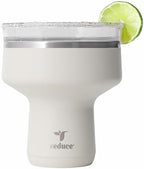 REDUCE Saltini 16oz Margarita Tumbler - Insulated Cocktail Glass with Lid by Reduce