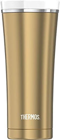 Thermos Sipp 16 Ounce Stainless Steel Vacuum Insulated Travel Tumbler, Gold by Thermos