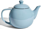 Sweese Porcelain Teapot 27 oz with Infuser for Loose Leaf Tea, Bluish Grey by Sweese