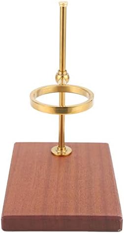 Pour Over Stand Coffee Station, Pour Over Coffee Dripper Height Changeable Coffee Filter Stand Holder with Wooden Base Stand for Coffee Beer Drink Maker Portable by Miskall