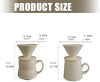 Ceramic V 60 Coffee Dripper 460ml Easy, A L - Image 3