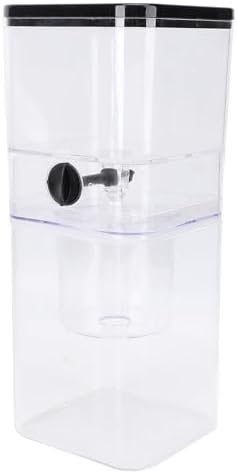 Pongnas Ice Drip Coffee Pot – 400ml Speed Cold Brew Maker with High Borosilicate Glass & SUS Dripper for LowAcid Iced Coffee – Portable Ice Cold Extraction Pot by Pongnas