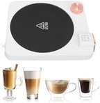 Luocute Coffee Mug Warmer, 9 Temperature Settings Electric Cup Warmer with Auto Shut Off Timer for Desk Coffee Tea Milk Beverage (US Plug 110V) - Image 2
