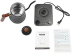 1200W Electric Gooseneck Kettle, 0.24Gal Electric Tea Kettle with 104-212℉ Temperature Control, Pour over Kettles with 1-24H Keep Warm, Hot Water Boiler, for Home Office Coffee Tea Brewing (Black) - Image 3